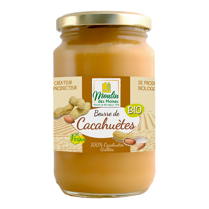 Beurre de cacahuète 350g bio
