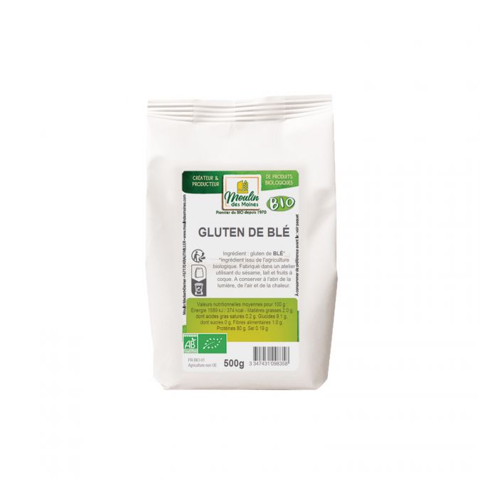 Gluten blé bio - 500g