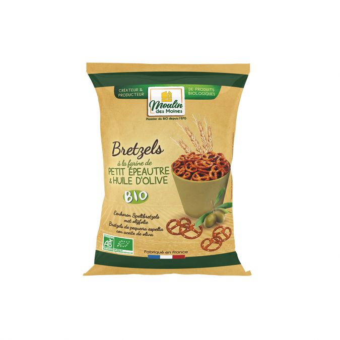 Bretzels de petit épeautre bio - 150g