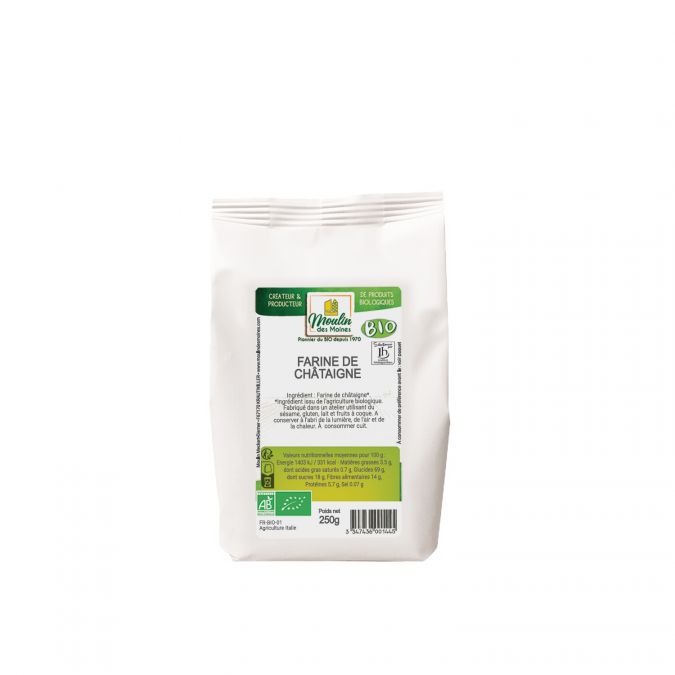 Farine de châtaigne Hildegarde bio - 250g