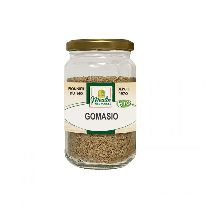 Gomasio pot en verre bio - 150g