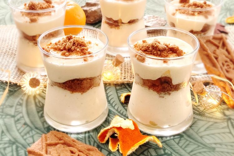 Tiramisu au spéculoos de petit épeautre