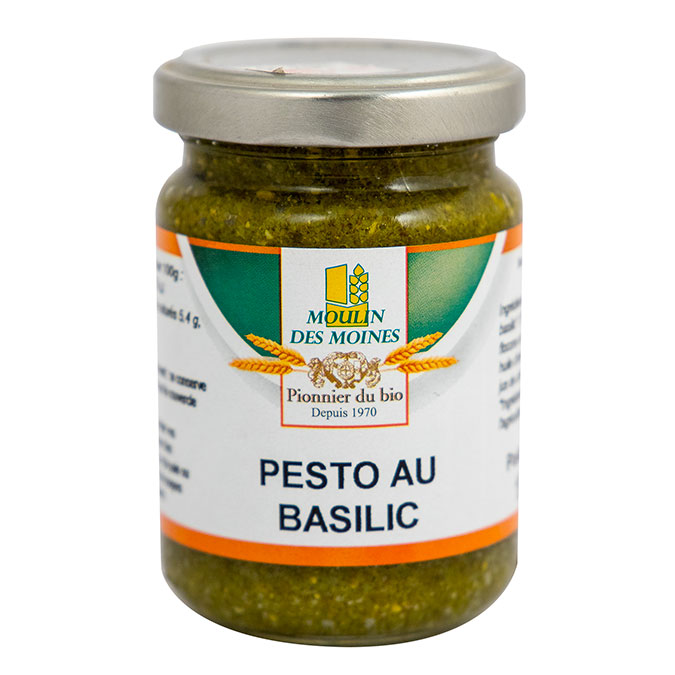 Pesto basilic 120g bio