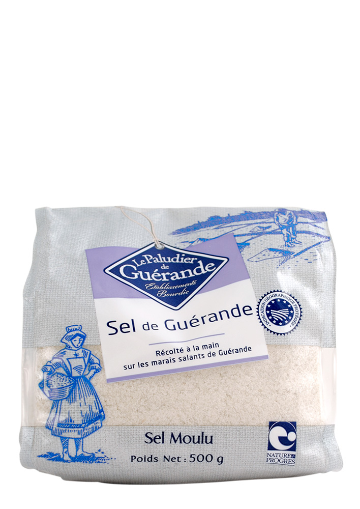 Sel fin marin de Guérande, gris - 500g