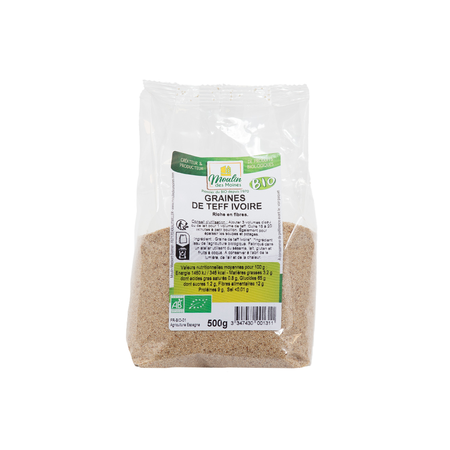 Teff 500g bio