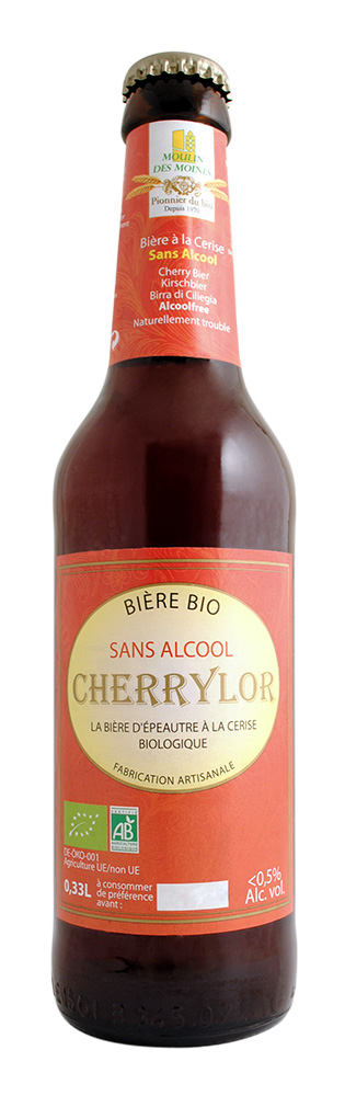Bière cherrylor cerise 33cl bio