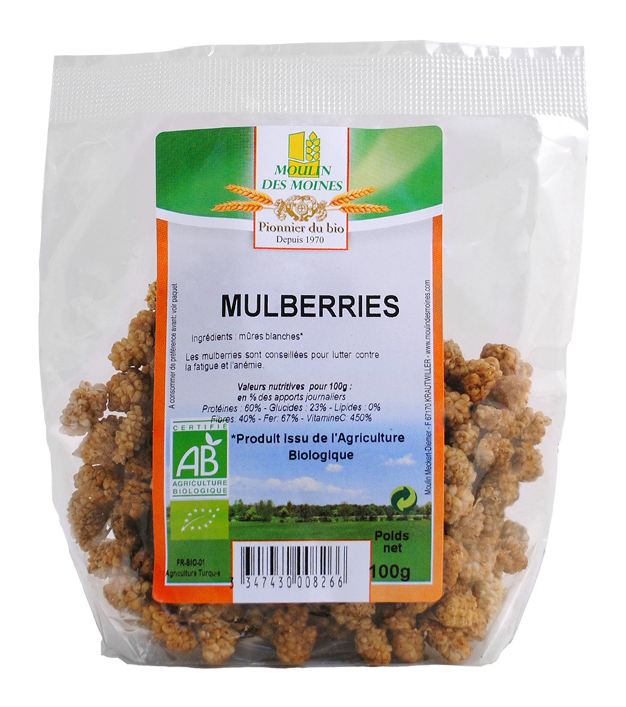 Mulberries 100g bio