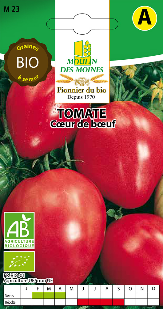 Semence tomate coeur de boeuf 30 graines  bio