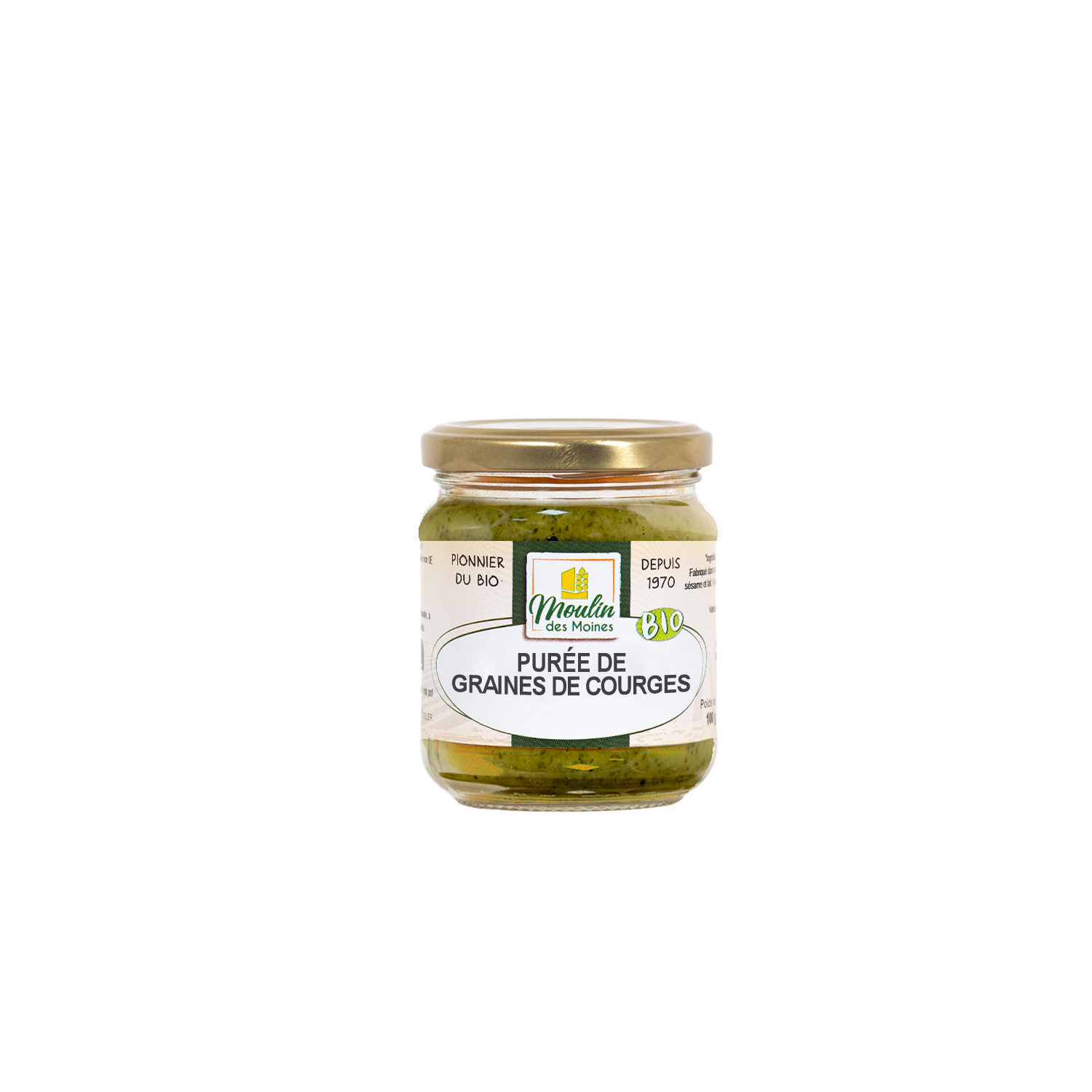 Purée de courge bio - 200g