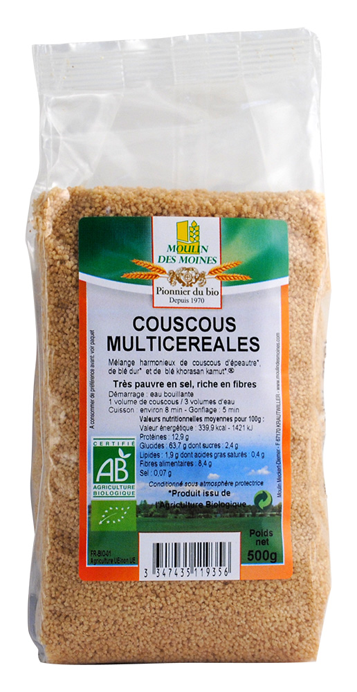 Couscous multicéréales bio - 500g