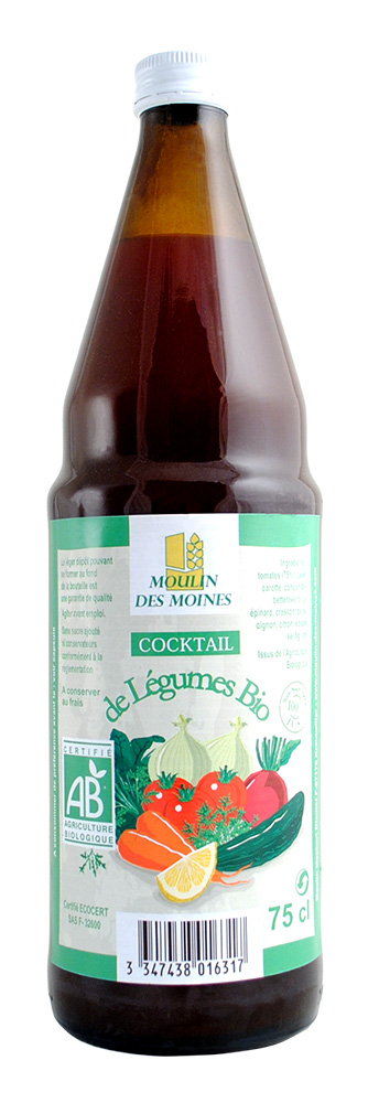 Cocktail de légumes bio