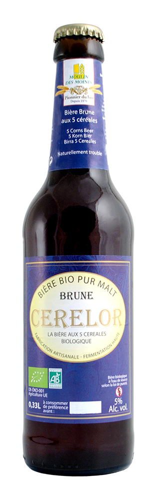 Bière cérélor 5 céréales bio - 33cl