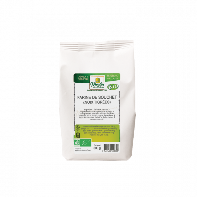 Farine de souchet (noix tigrée) bio - 500g