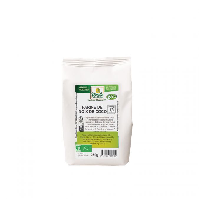 Farine de noix de coco Hildegarde bio - 250g