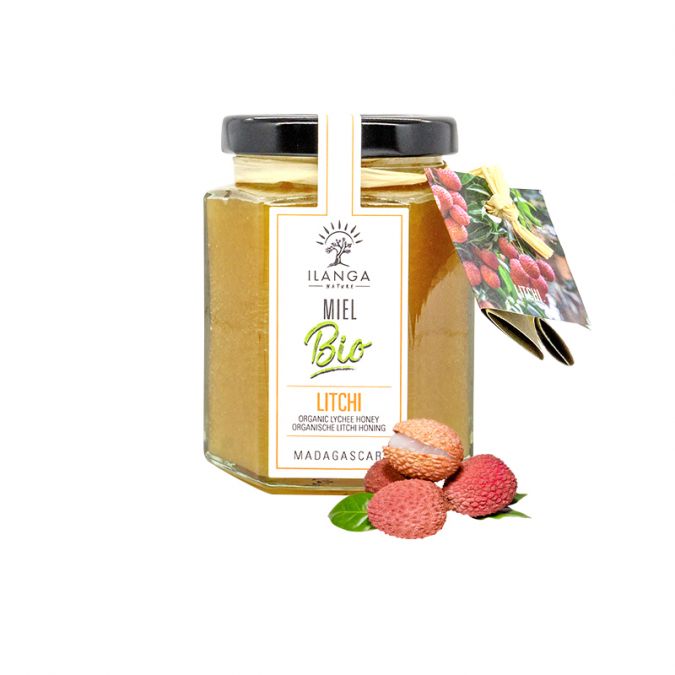 Miel de litchi bio - 250g