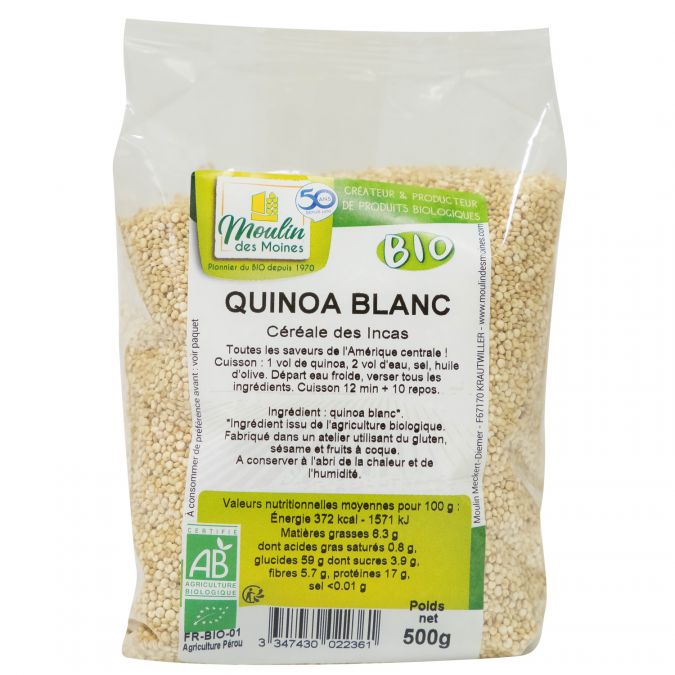 Quinoa blanc 500g bio