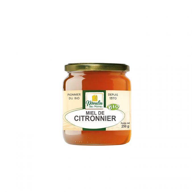 Miel de citronnnier 250g bio