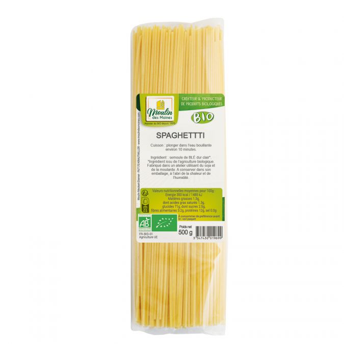 Spaghetti 500g bio