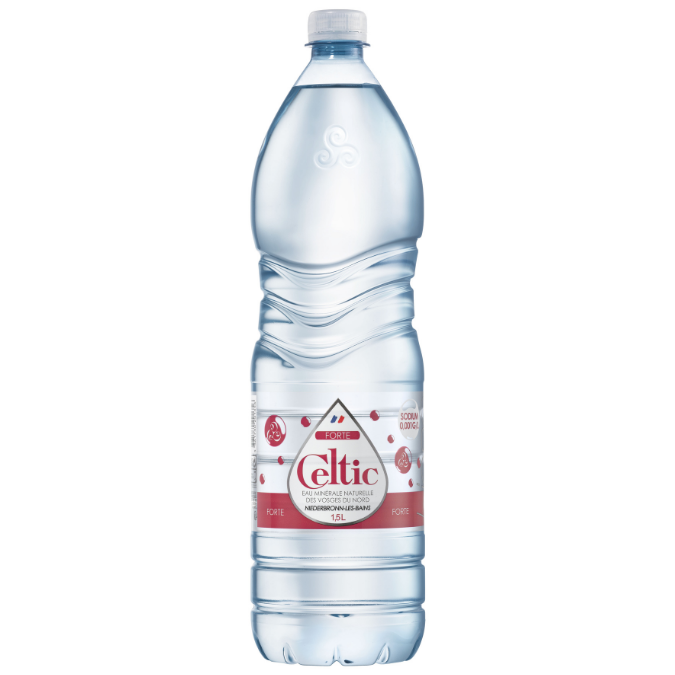 Eau celtic  forte bouteille rPET 1.5l