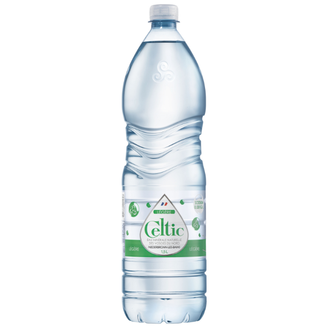 Eau celtic légère bouteille rPET 1.5l