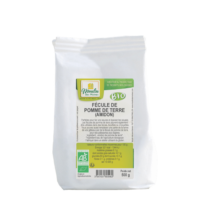Fécule de pomme de terre 500g bio