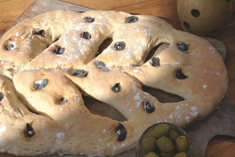 Fougasse olives romarin